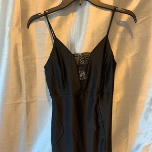 Black dress with some lace